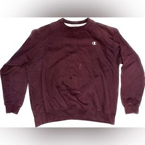 Burgundy Champion Crewneck Size XL